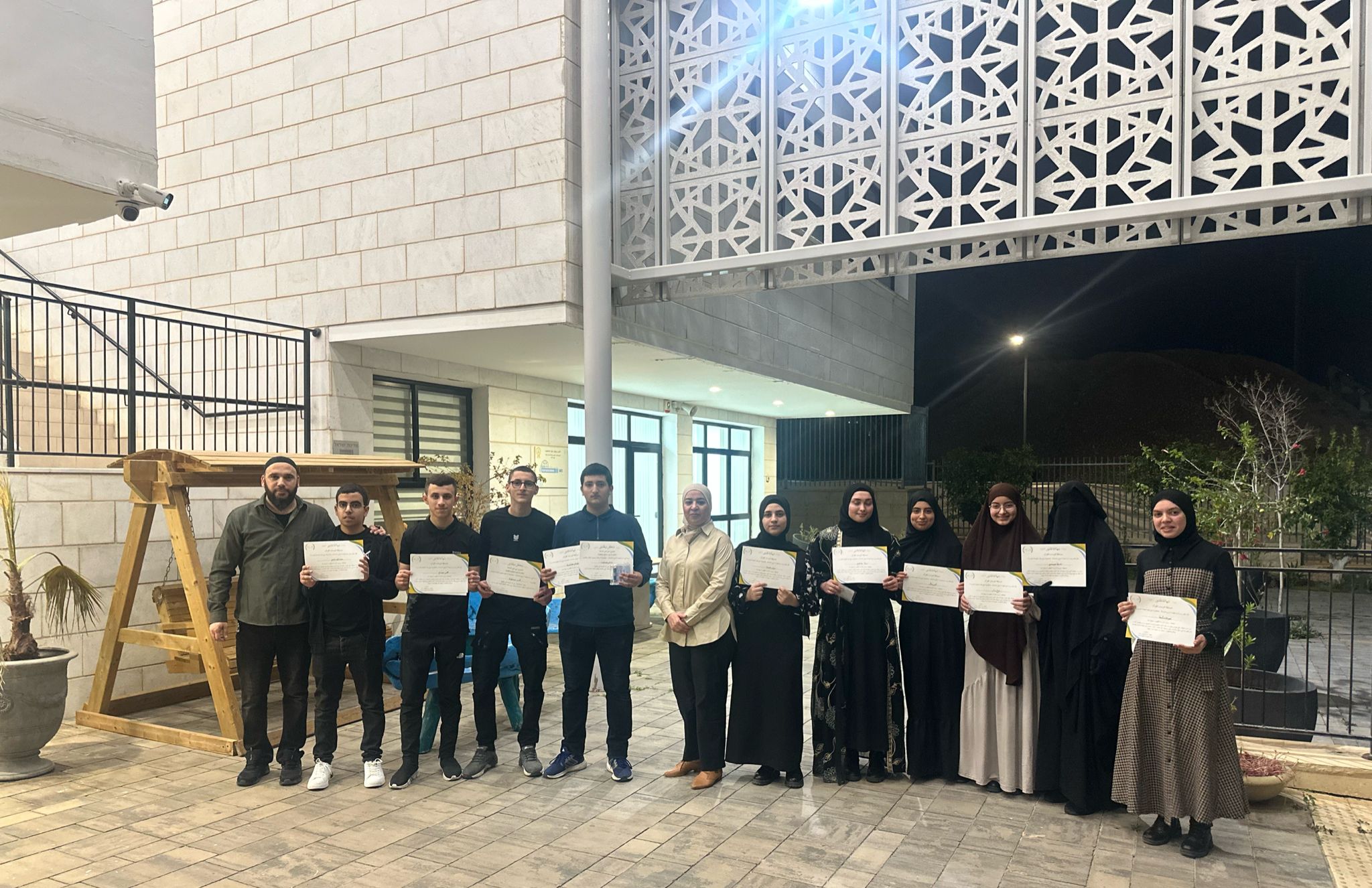 مأدبة إفطار رمضان في نهضة الرازي الشاملة في جلجولية